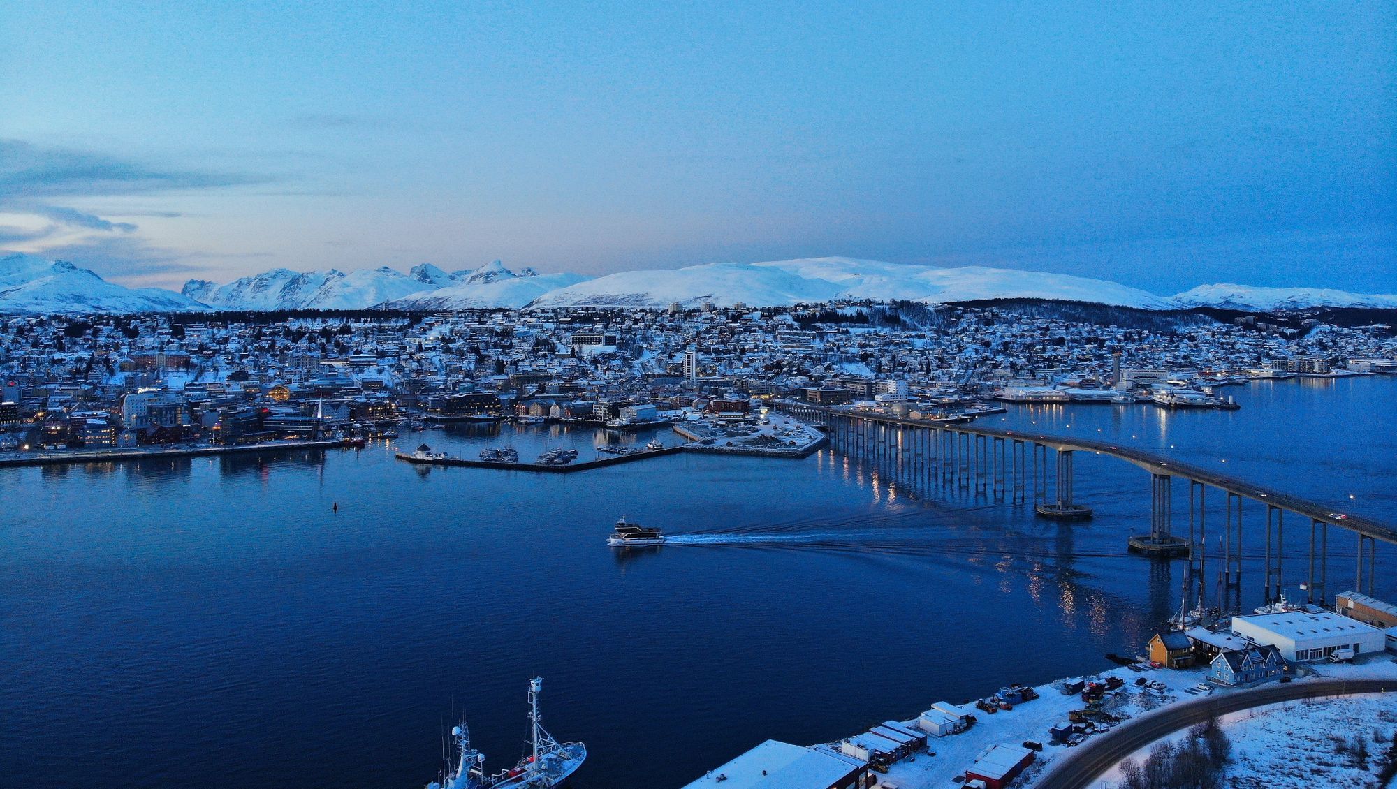 I run my first Midnight Sun Marathon somewhere in the Arctic Circle