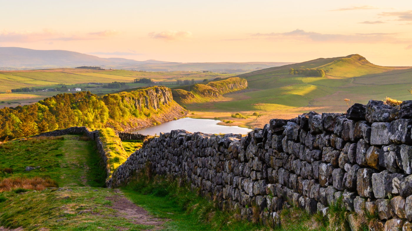 Walking the Hadrian's Wall Path in support of mental health